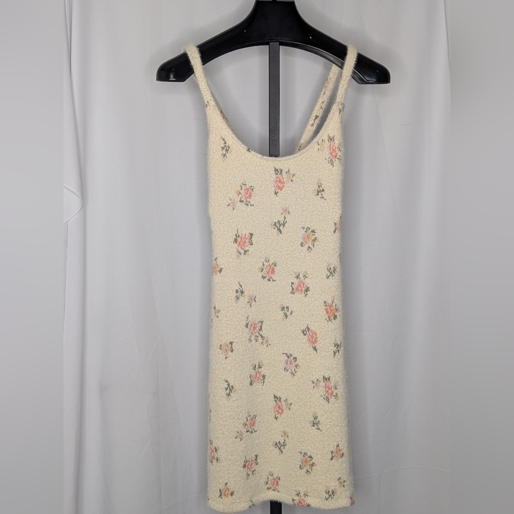 Daily Practice by Anthropologie Floral Printed Sweater Dress Set Size Large - Picture 2 of 10